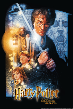 Harry Potter and the Chamber of Secrets by Drew Struzan - On Sale INFO!