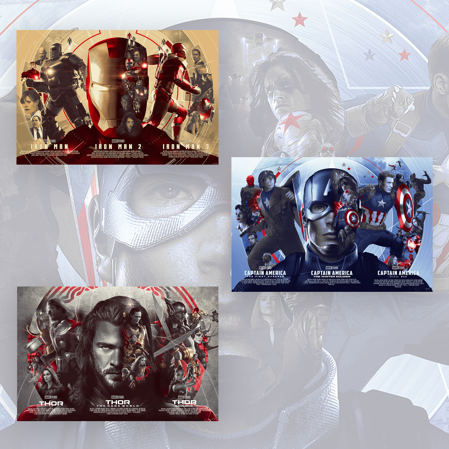 THE MARVEL TRINITY by Devin Schoeffler & Acme Archives - On Sale