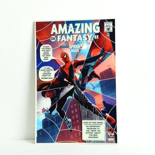 Juan Ramos "Web of Worlds" Multi-Layer Acrylic