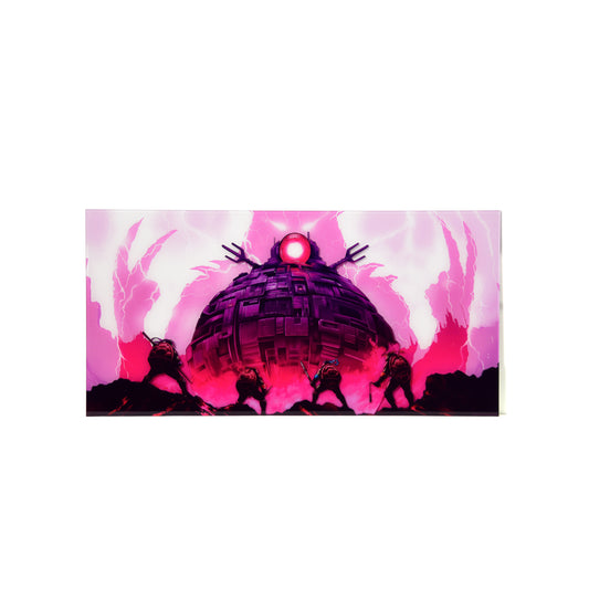 MonkeyMouth "Technodrome (TMNT)" Multi-Layer Acrylic