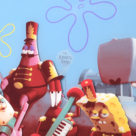 George Bletsis "Band Geeks (Spongebob)" Multi-Layer Acrylic