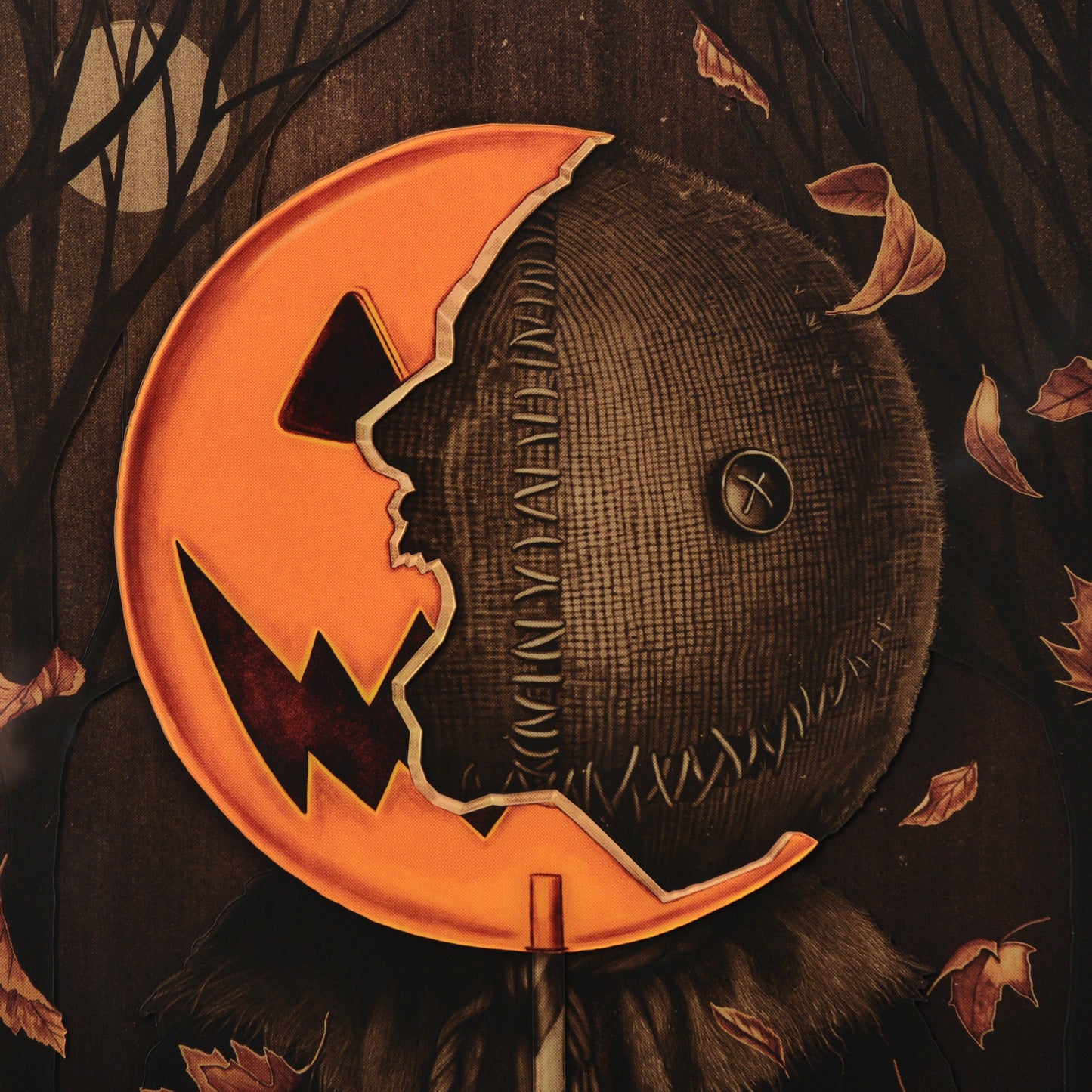 Peter Strain "Trick 'r Treat" Multi-Layer Acrylic (Comic Size)