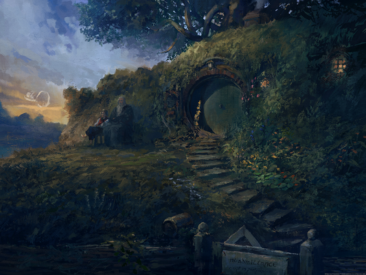 Karl Fitzgerald "The Lord of the Rings" Acrylic Panel Print SET