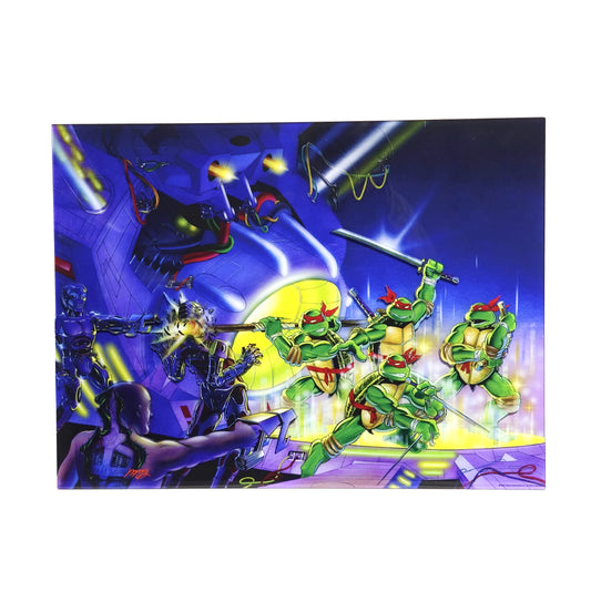 Michael Dooney "Teenage Mutant Ninja Turtles #4" Multi-Layer Acrylic
