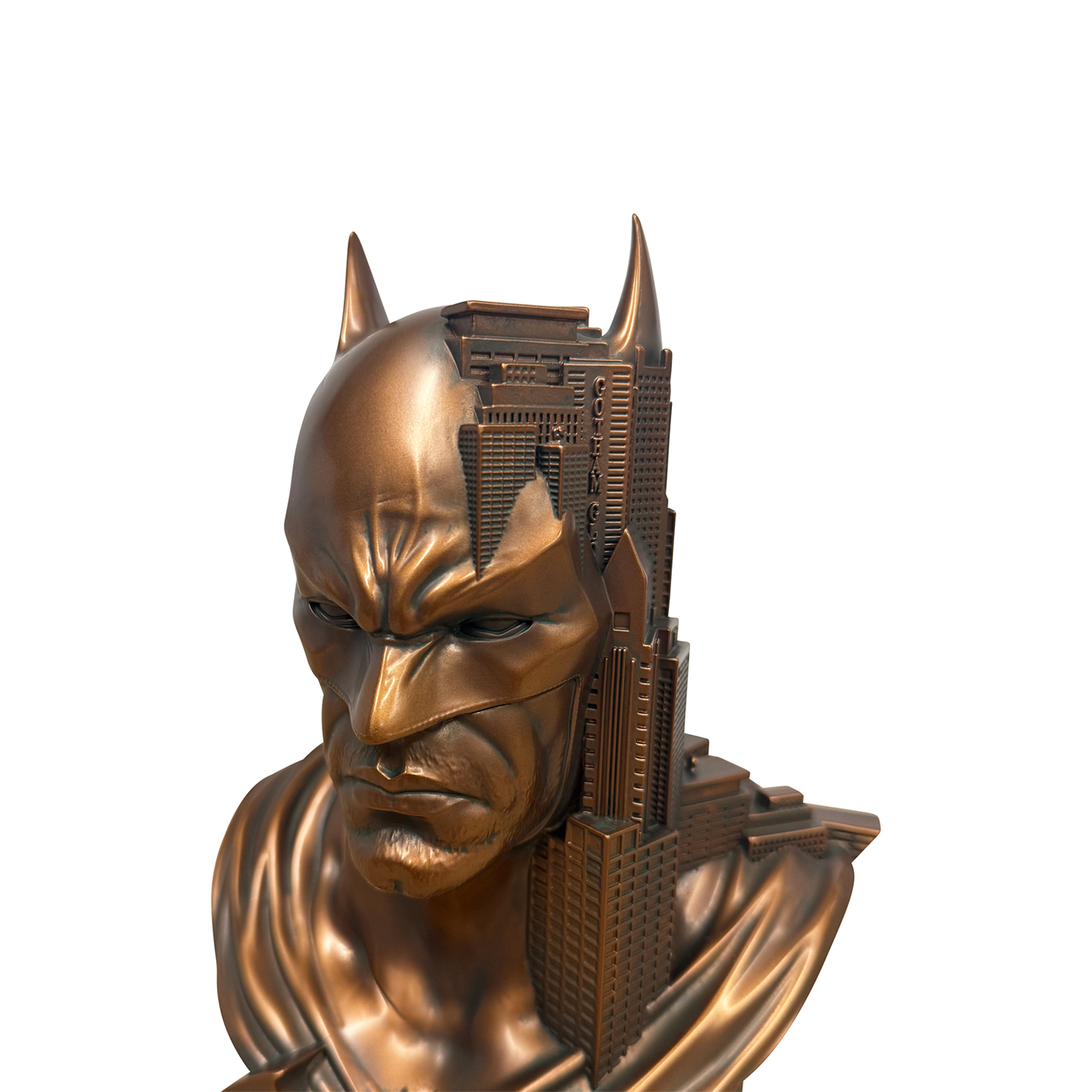 Doaly “Batman: The Dark Knight of Gotham” Resin Statue + Print Bundle - SET