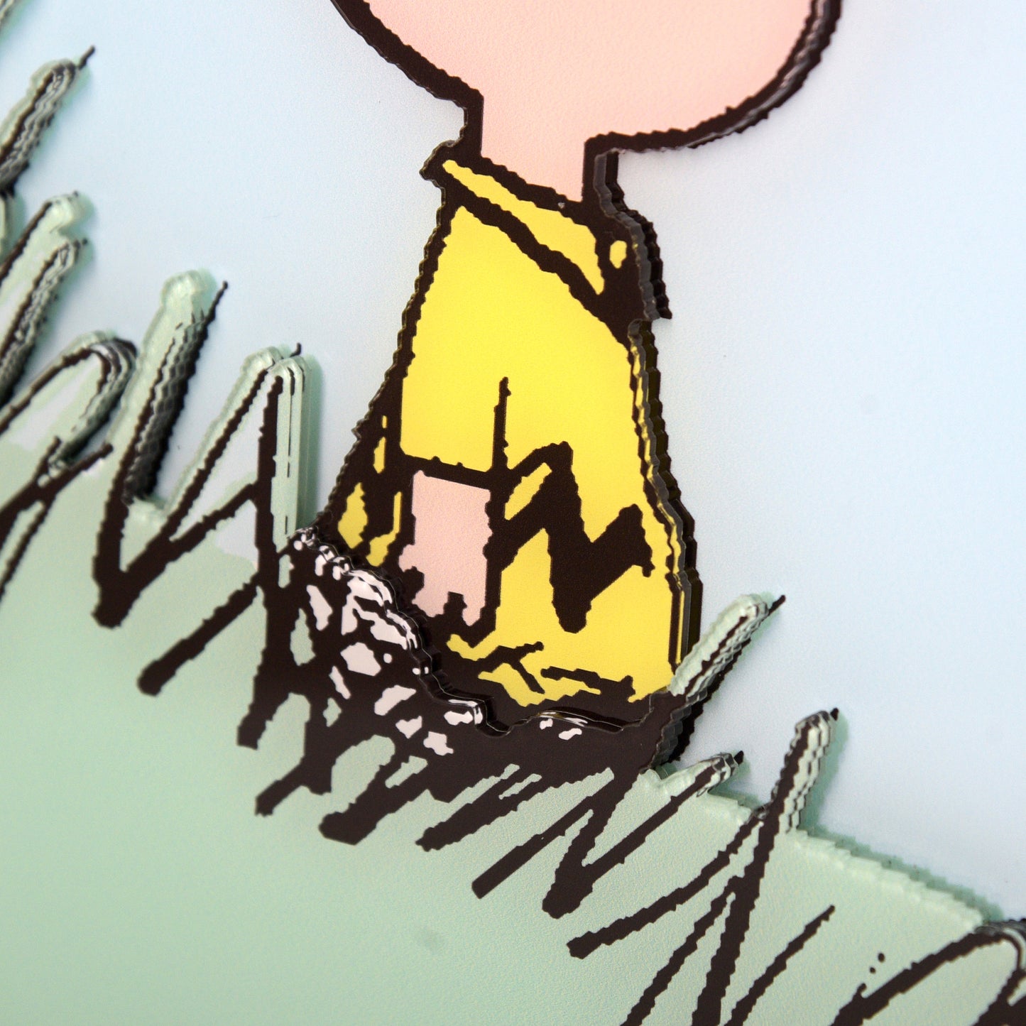 Charles M. Schulz "A Boy and His Dog" Multi-Layer Acrylic