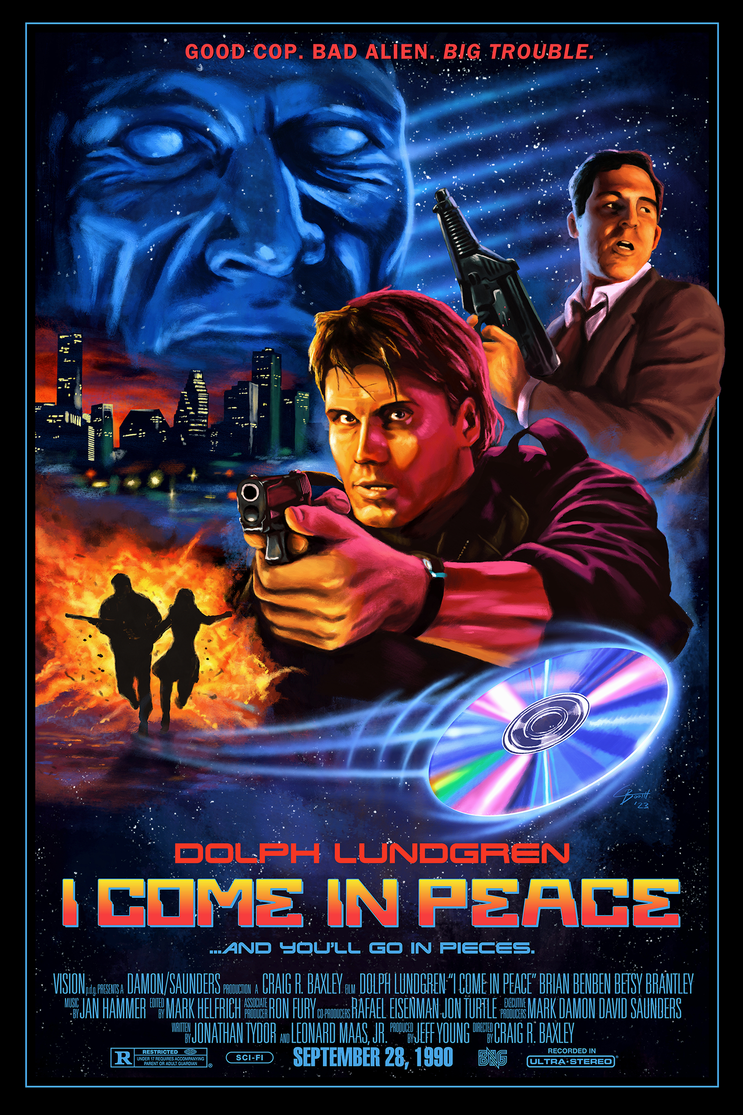 Casey Booth "I Come In Peace"