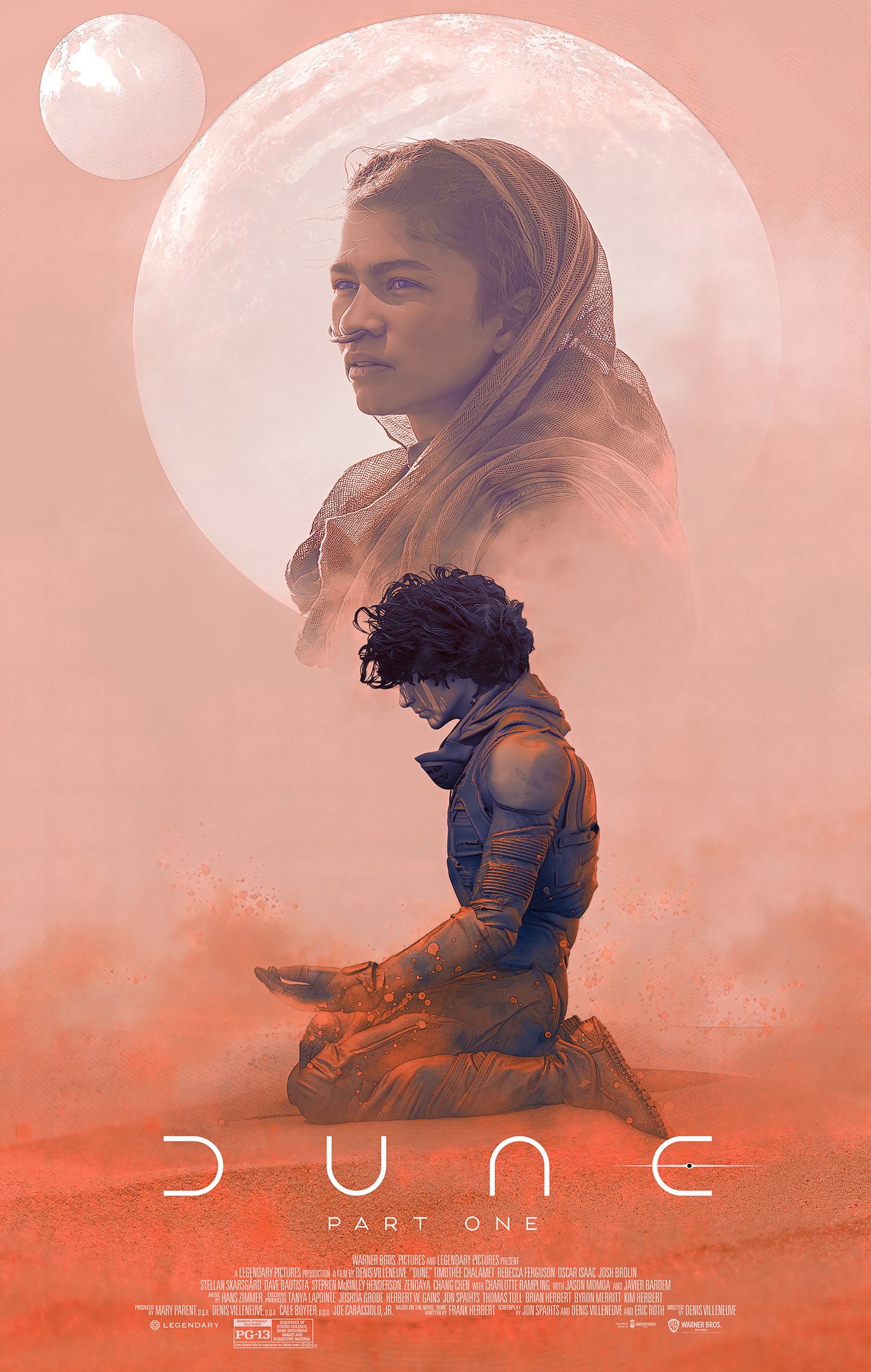 Pascal Blanche "DUNE: Part One" Acrylic Panel Print