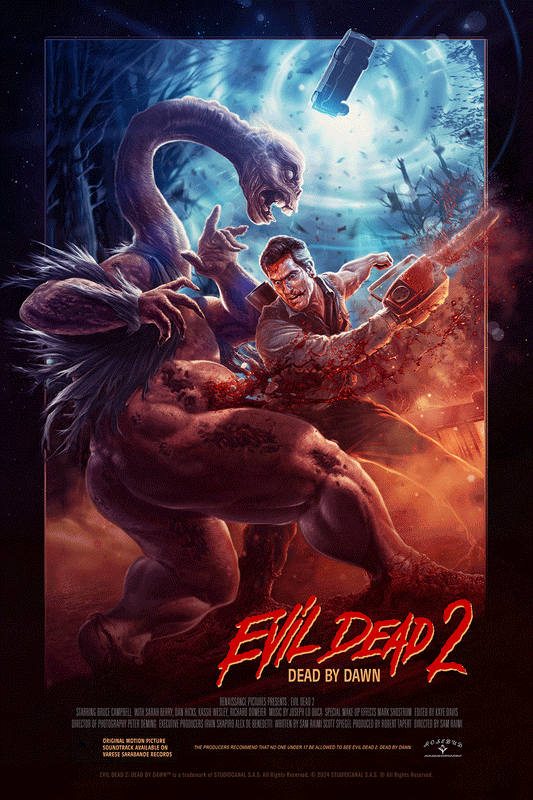 Jack Gregory "Evil Dead 2" 3D Lenticular PLEX