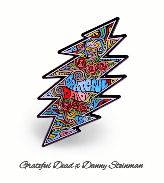 Danny Steinman "Grateful Dead 13-Point Bolt" 10-Pin Bundle