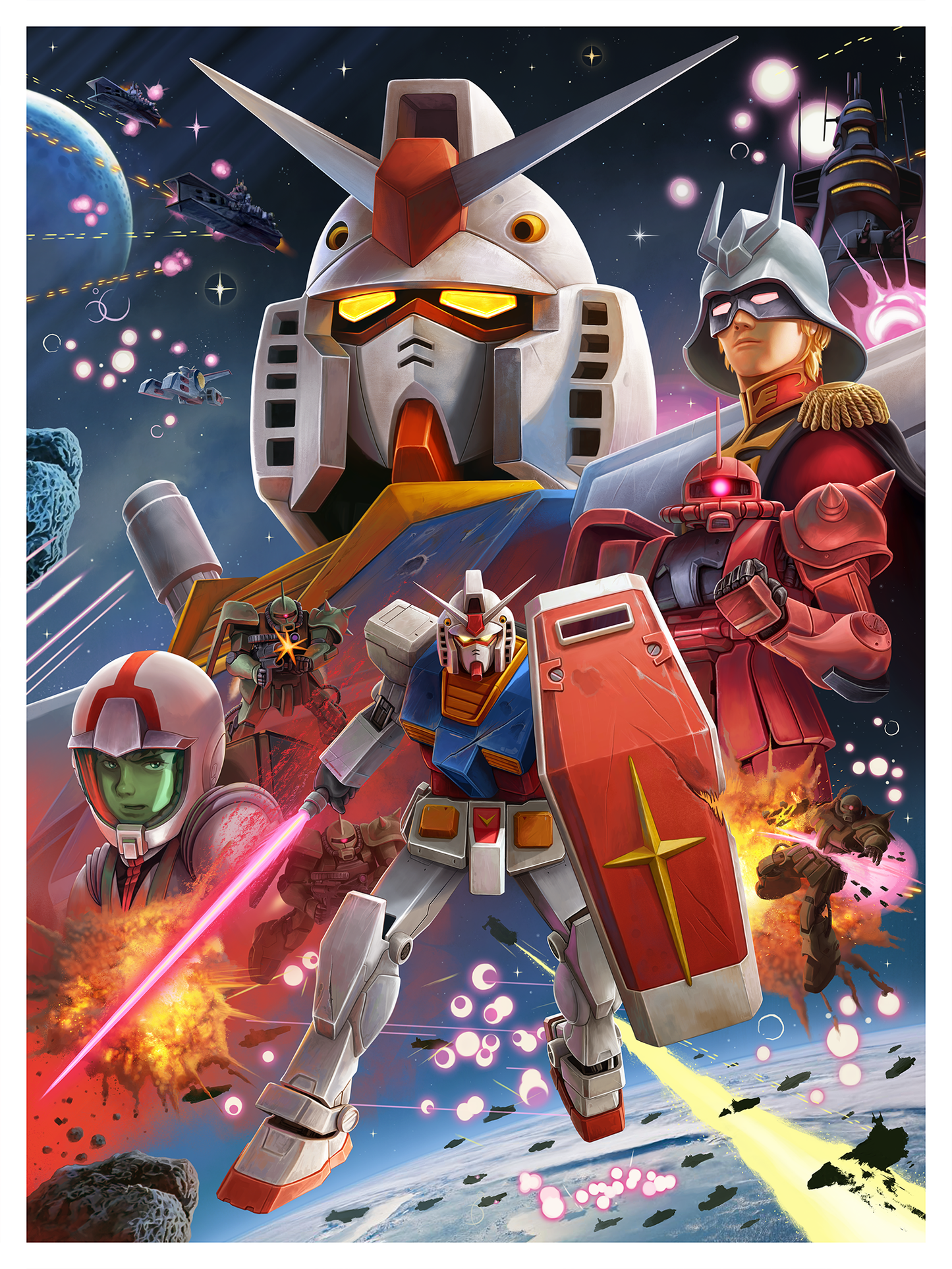 Pablo Olivera "Mobile Suit Gundam"