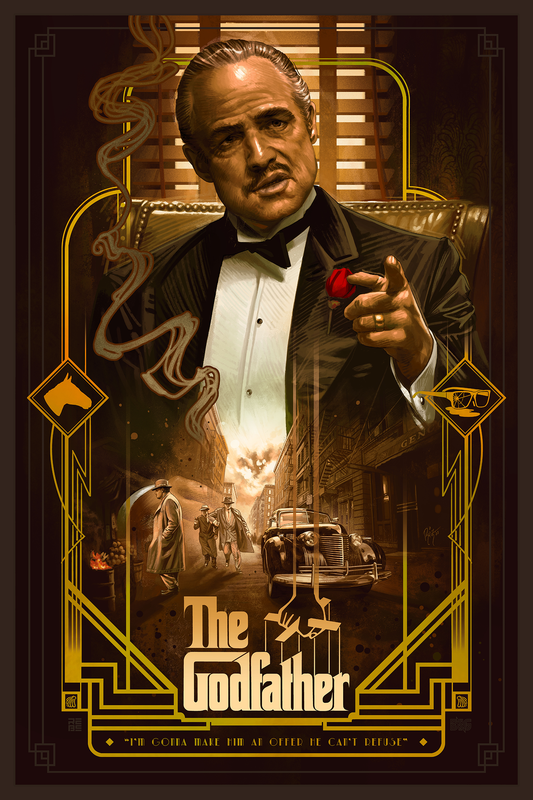 Ruiz Burgos "The Godfather" Acrylic Panel Print