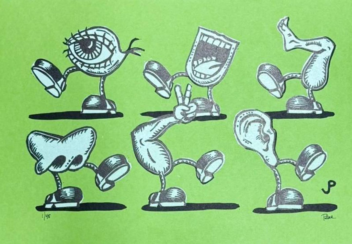 Jim Pollock "The Chase" Green Edition