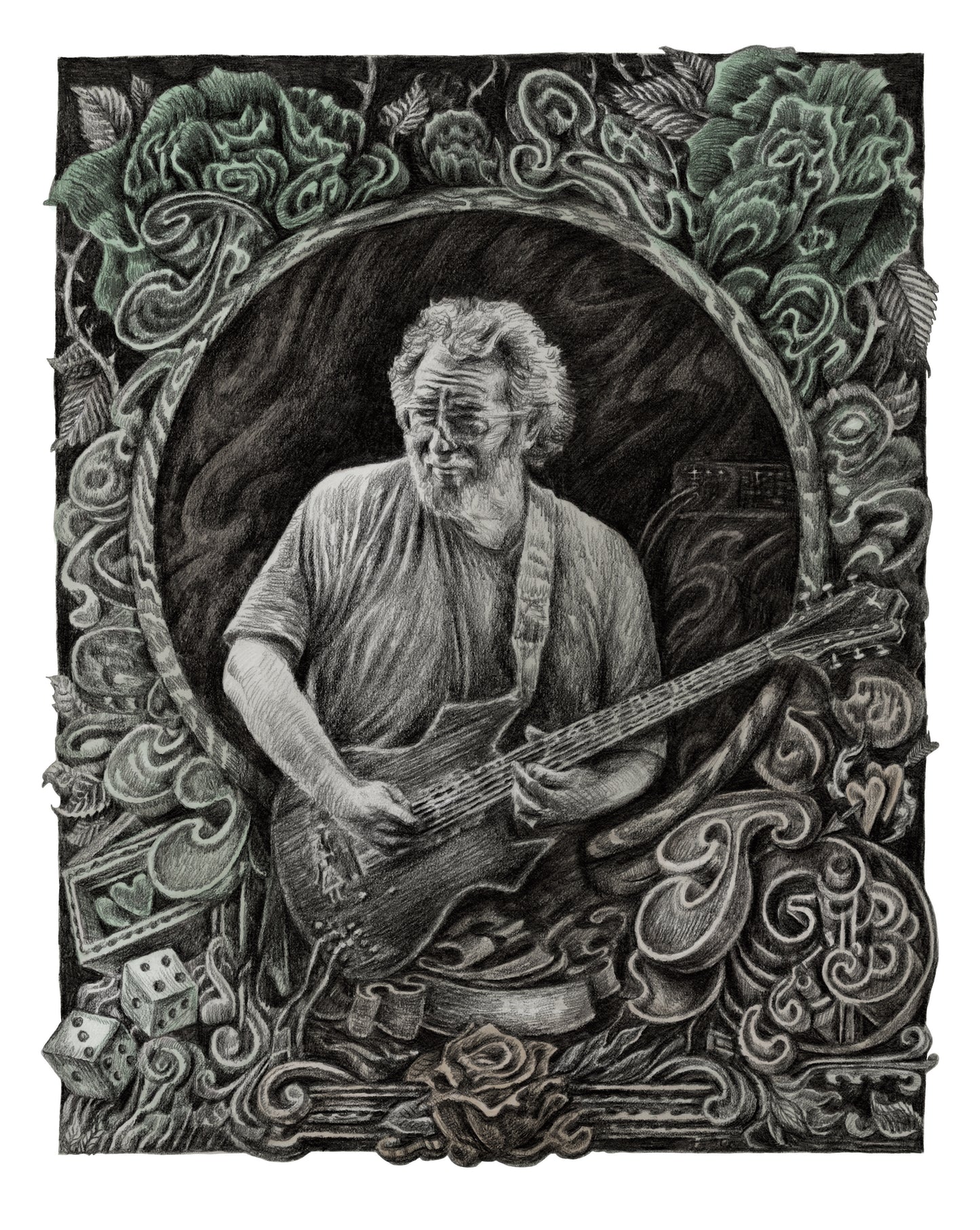 David Welker "Jerry Garcia" Variant