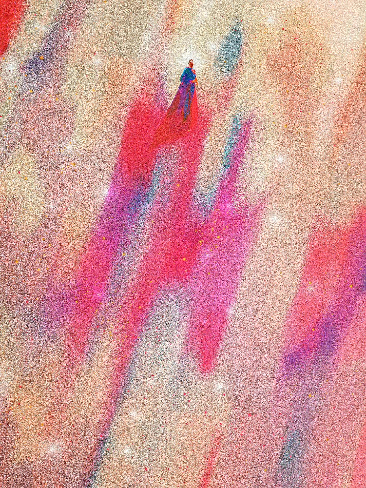 Nan Lawson "Superman" Acrylic Panel Print