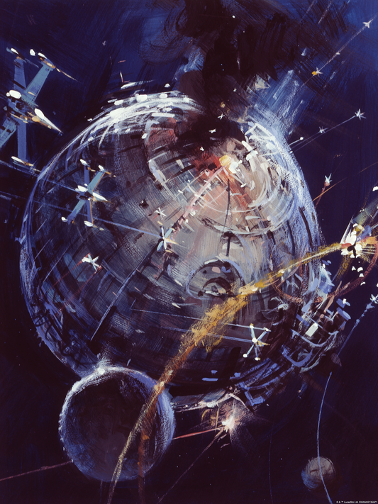 John Berkey "Star Wars" Variant - Acrylic Panel Print SET