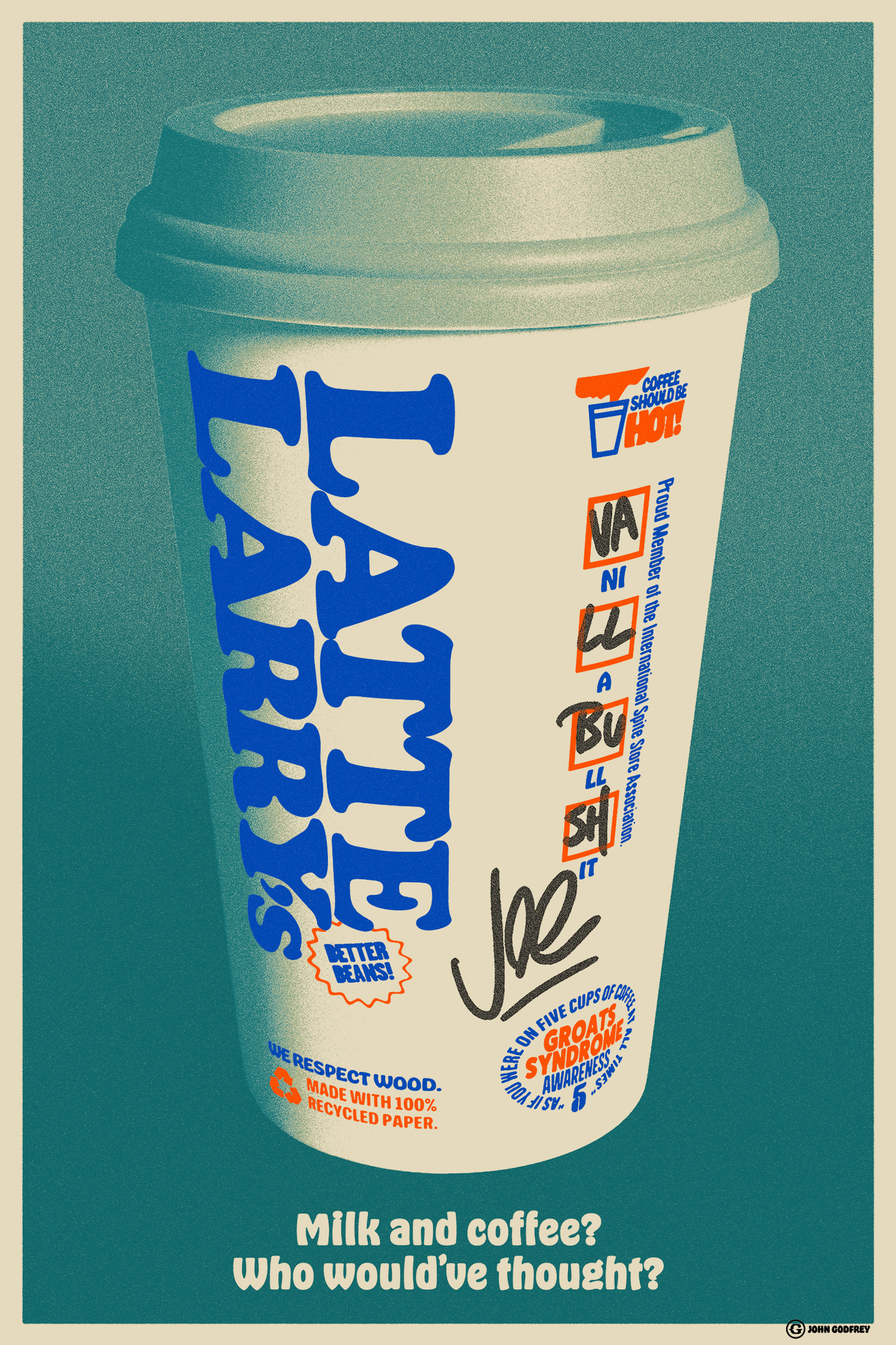 John Godfrey "Latte Larry"