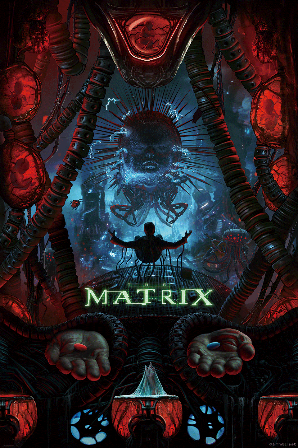 Pablo Olivera "The Matrix" 3D Lenticular PLEX (24x36)