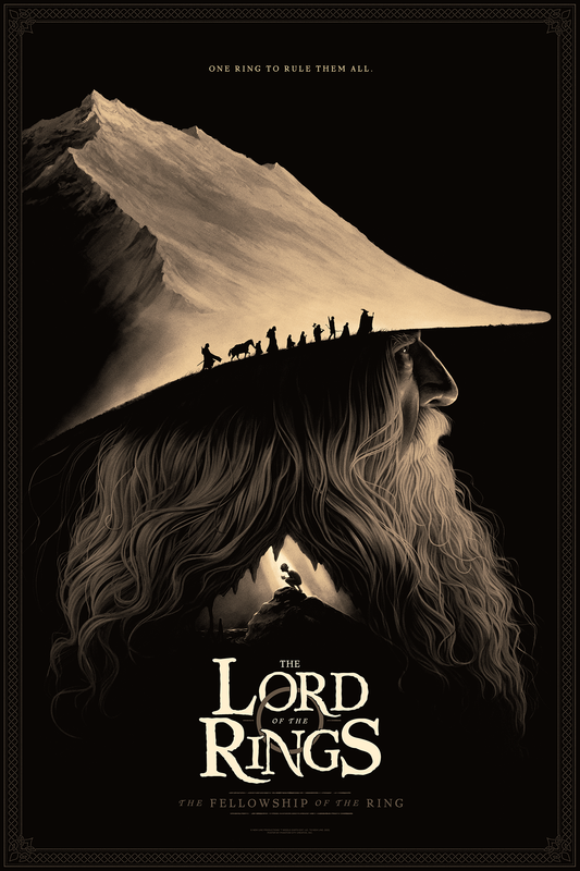 Phantom City Creative "The Lord of the Rings" Acrylic Panel Print - Variant SET