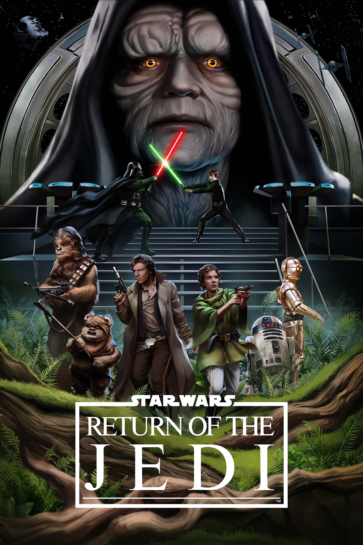 Ann Bembi "A Galaxy in Conflict (Return of the Jedi)"