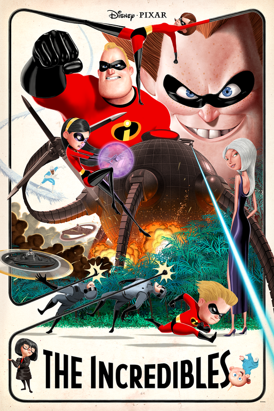 Jason Raish "The Incredibles" Vintage Edition