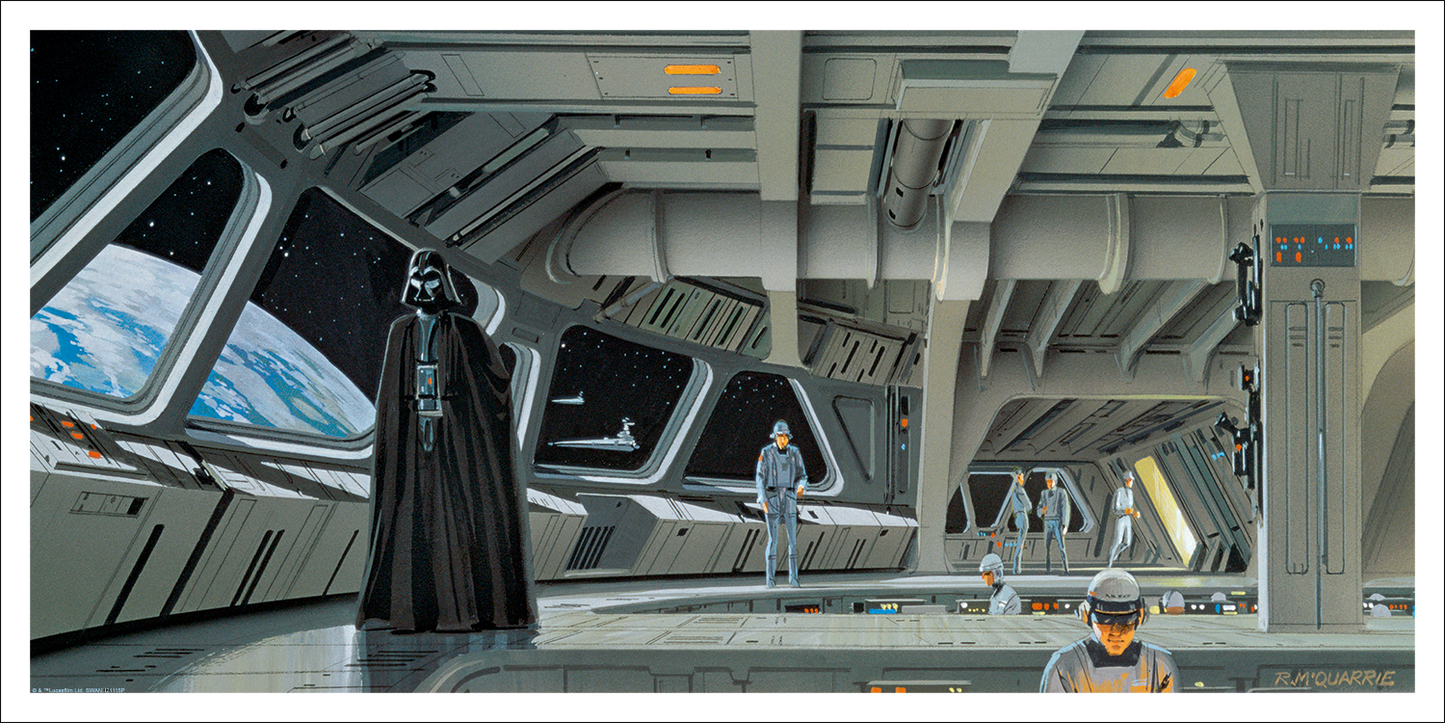 Ralph McQuarrie "Star Destroyer Bridge"