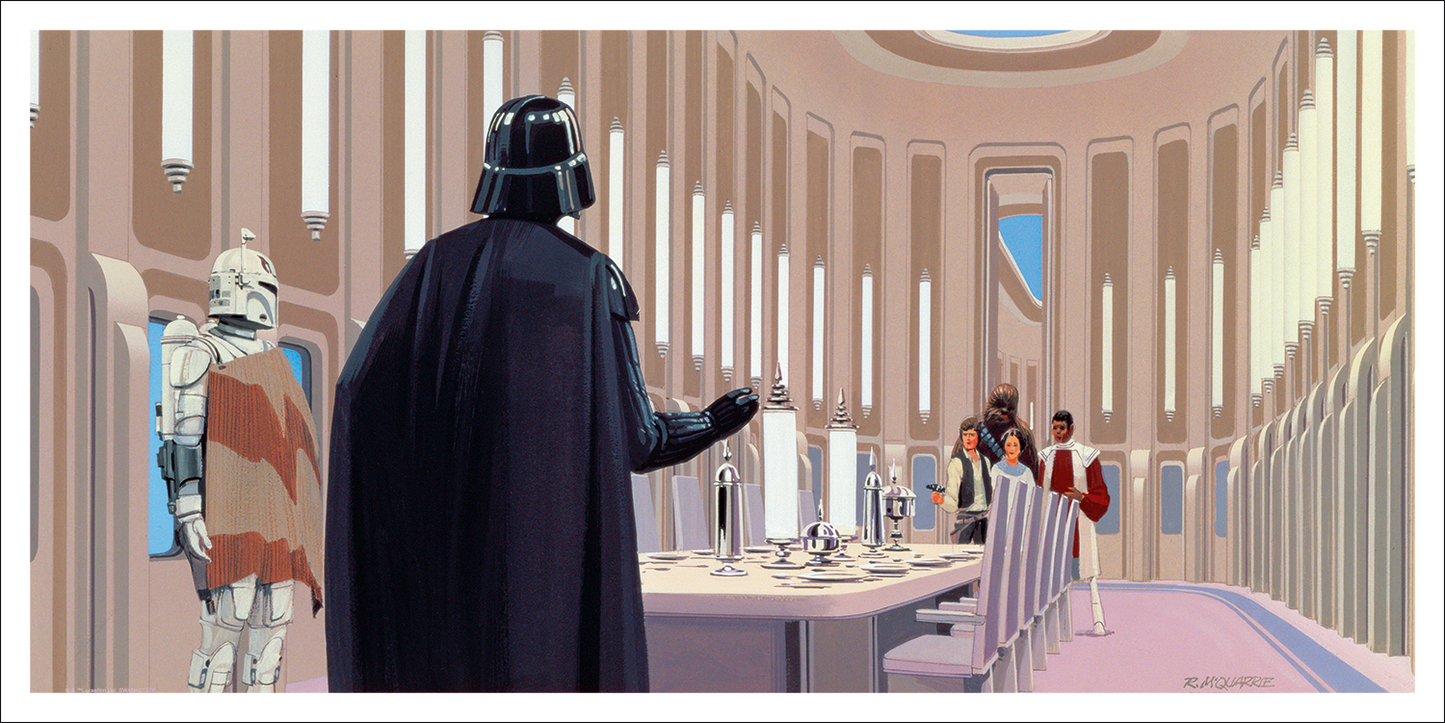 Ralph McQuarrie "Surprise in Cloud City"