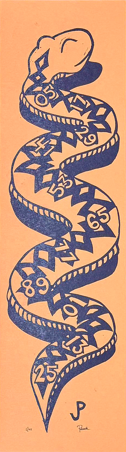 Jim Pollock "Year of the Snake" Orange Edition