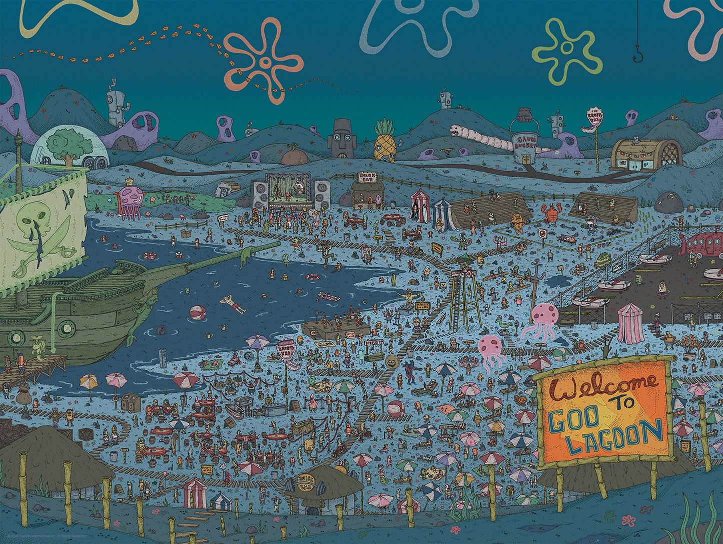 Morgan Girvin "Welcome to Goo Lagoon" Night Edition