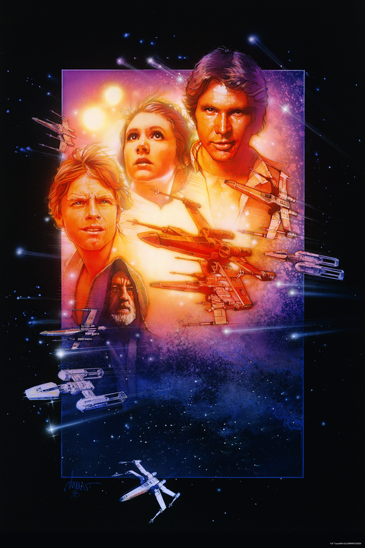 Drew Struzan "Original Star Wars Trilogy" Art Print Variant - SET
