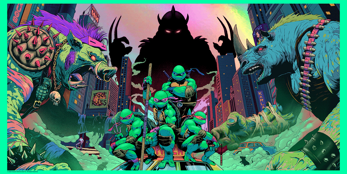 MonkeyMouth "Teenage Mutant Ninja Turtles" Rainbow Foil Variant