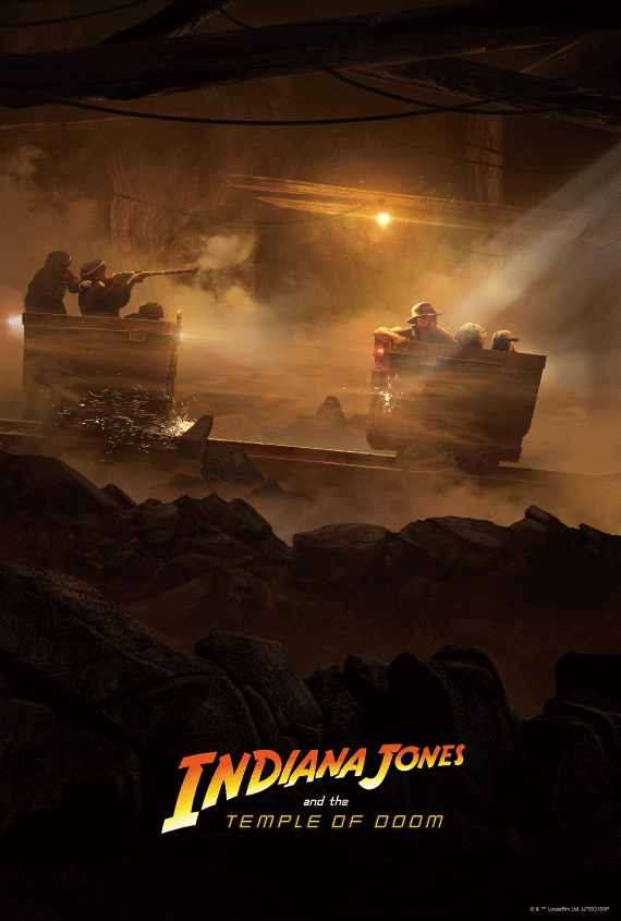 Phase Runner "Indiana Jones Trilogy" 3D Flip Lenticular - SET