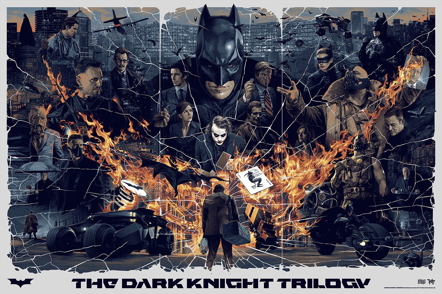 Gabz "The Dark Knight Trilogy (Bhutan Blue)" Timed Edition