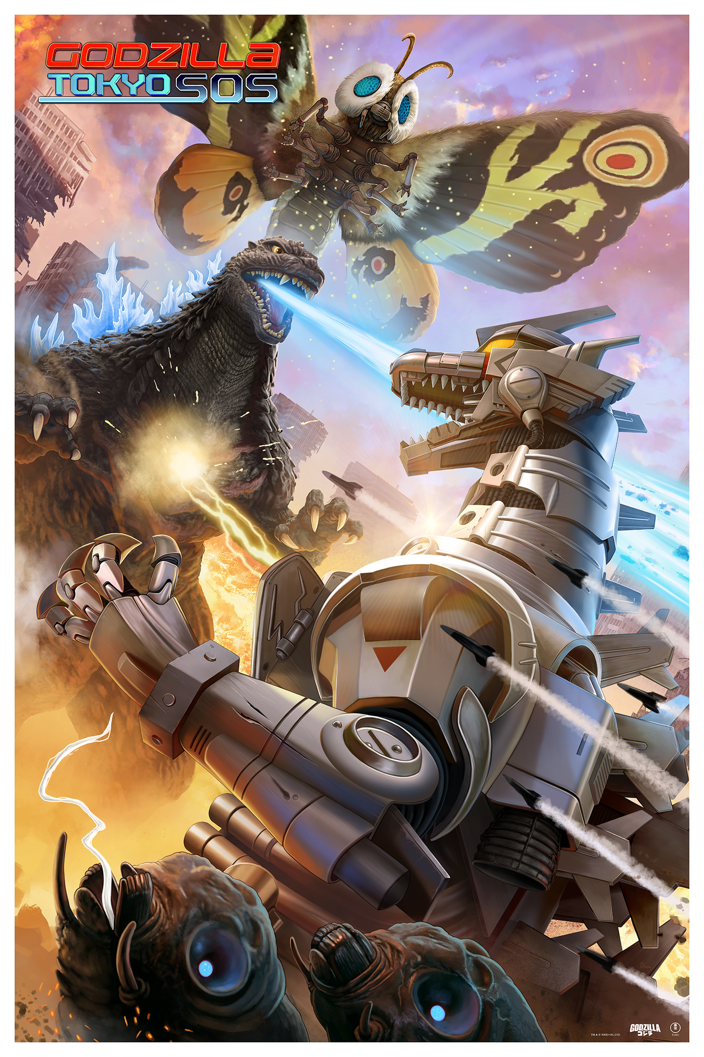 Pablo Olivera "Godzilla Series" SET