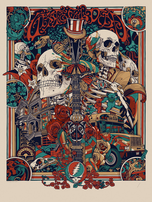 Tyler Stout "Grateful Dead" Print SET