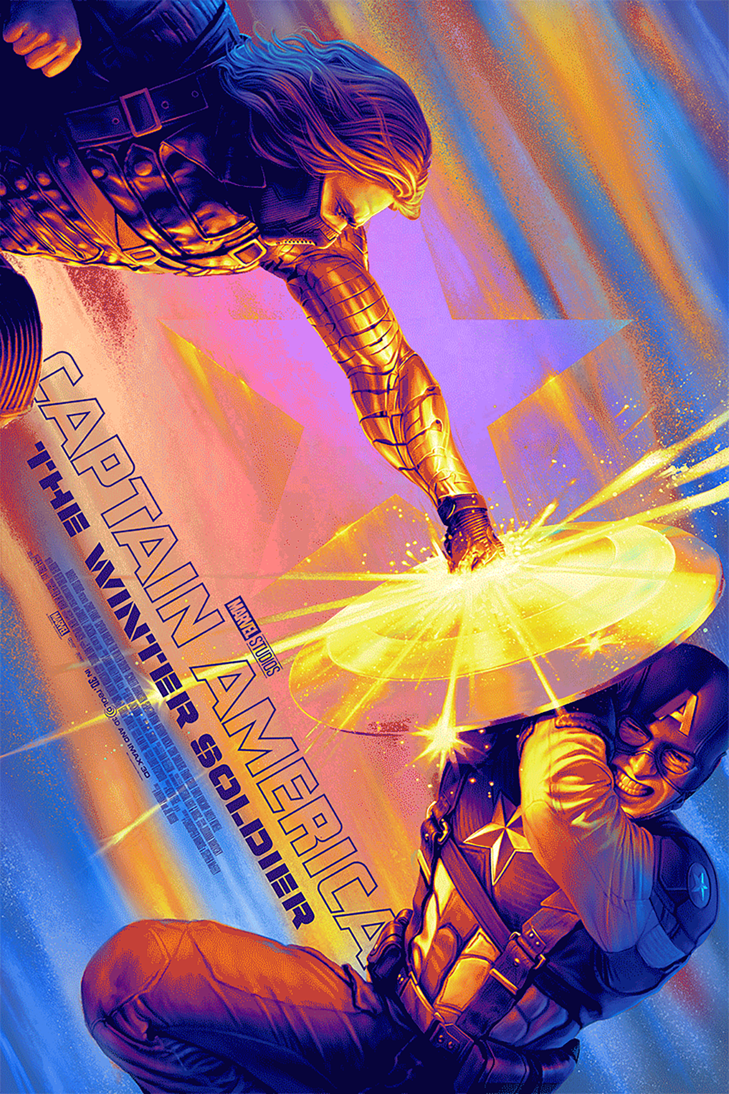 Robert Laskey "Captain America: The Winter Soldier" Foil Variant