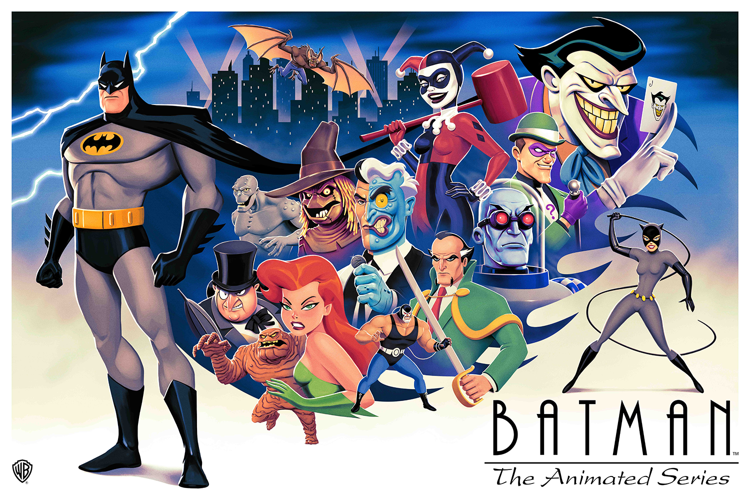 Tom Walker Batman The Animated Series Variant Bottleneck Gallery Tom Walker Batman The Animated Series Variant Bottleneck Gallery
