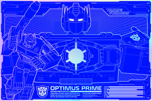 Bruce Yan "Optimus Prime" Blue FOIL Edition