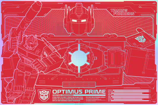 Bruce Yan "Optimus Prime" Red FOIL Edition