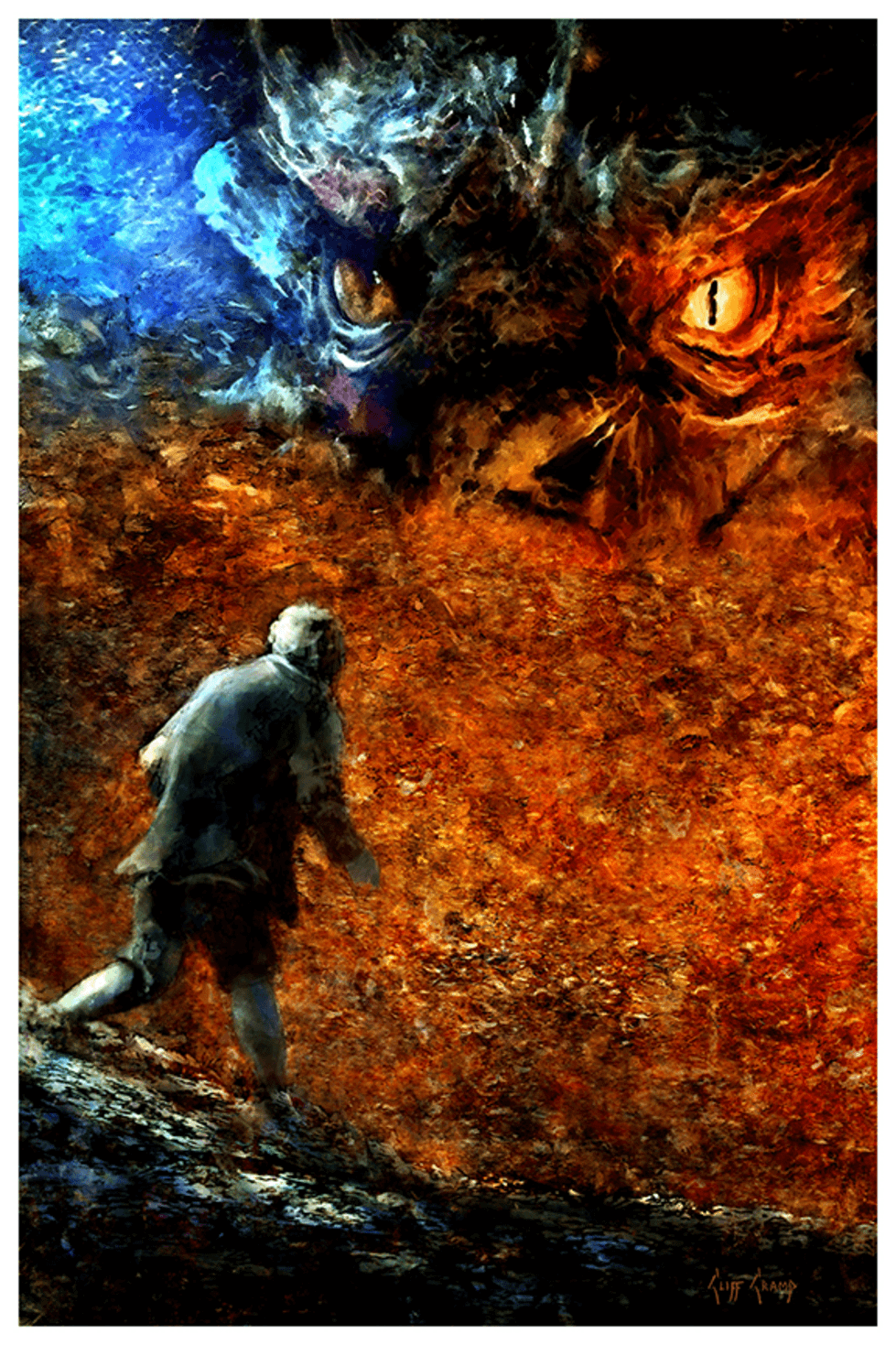cliff monsters Cliff Cramp "The Hobbit Showcase" SET – Bottleneck Gallery