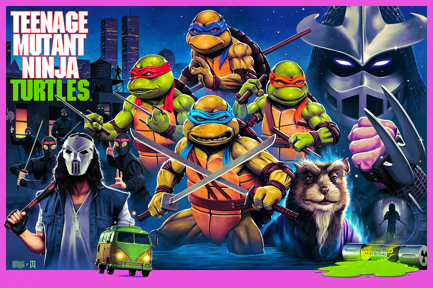 Tom Walker "Teenage Mutant Ninja Turtles" Toy Variant