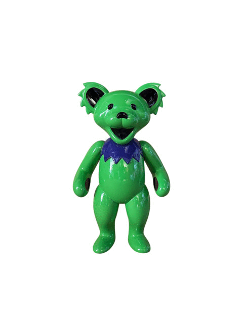 MEGA Grateful Dead Bear (Green) - Resin Statue Bottleneck Gallery MEGA Grateful Dead Bear (Green) - Resin Statue Bottleneck Gallery