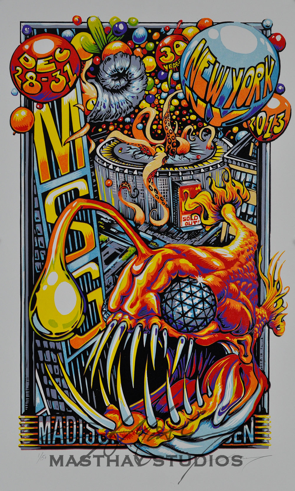 AJ Masthay "I Don't Want a Goldfish" MSG NYE