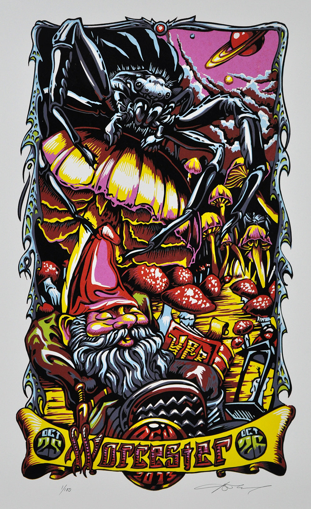 AJ Masthay "Feed Arachnid" Worcester