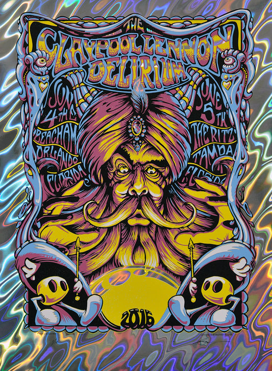 AJ Masthay "Claypool Lennon Delirium" Lava Foil