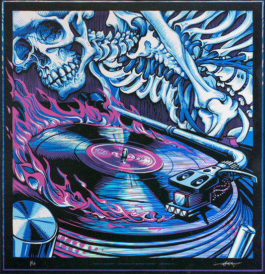 AJ Masthay "The Devil's Music" Rain Holo Foil