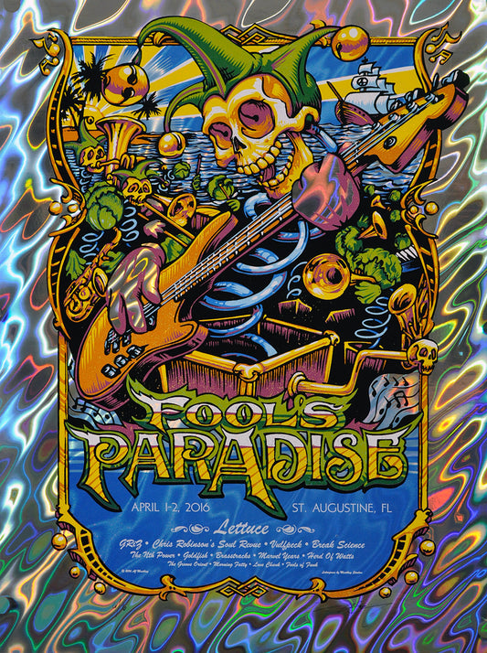 AJ Masthay "Fool's Paradise Ft. Lettuce" Lava Foil