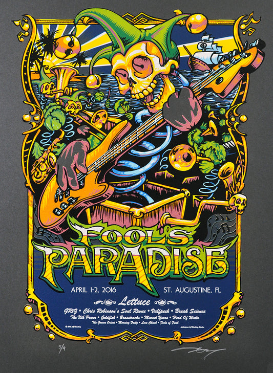 AJ Masthay "Fool's Paradise Ft. Lettuce" Onyx Pearl