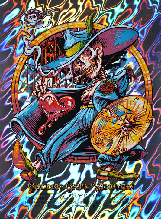 AJ Masthay "Golden Gate Wingmen" Lava Foil