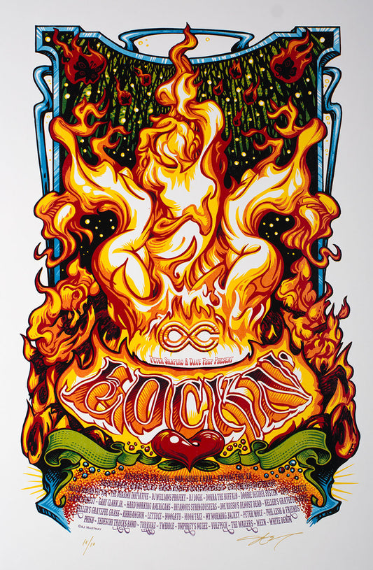 AJ Masthay "Lockn' Music Festival - Sirens Song" Stonehenge